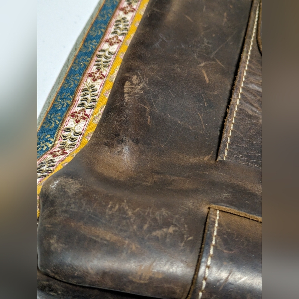 Oak River Leather Mini Market Tote - Picture 12 of 16